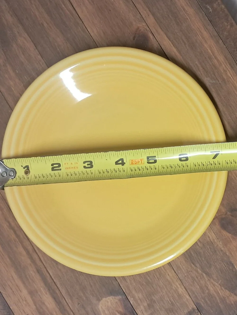 First Year Fiestaware Sunflower Yellow 7 ⅜